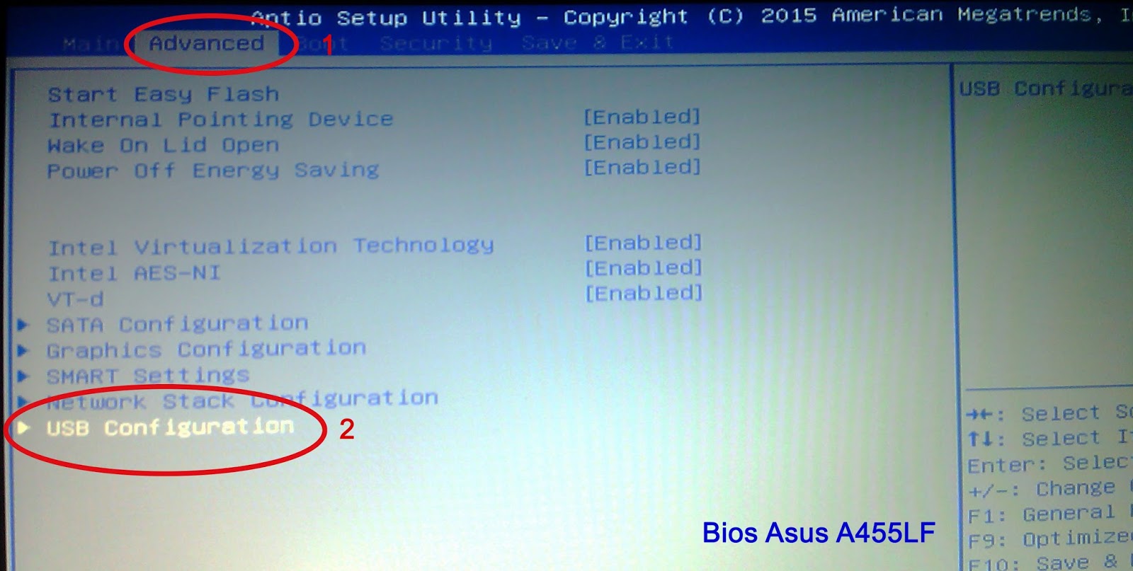 Asus laptop boot menu key